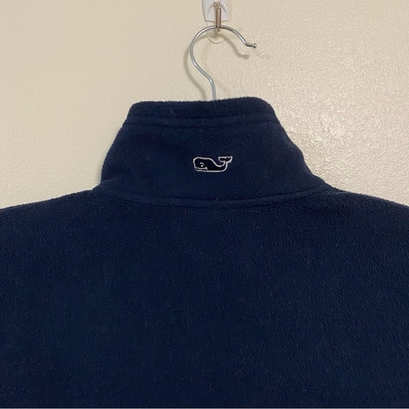 Vineyard Vines Harbor Fleece 1/4 Zip Navy Size XS - Picture 12 of 15